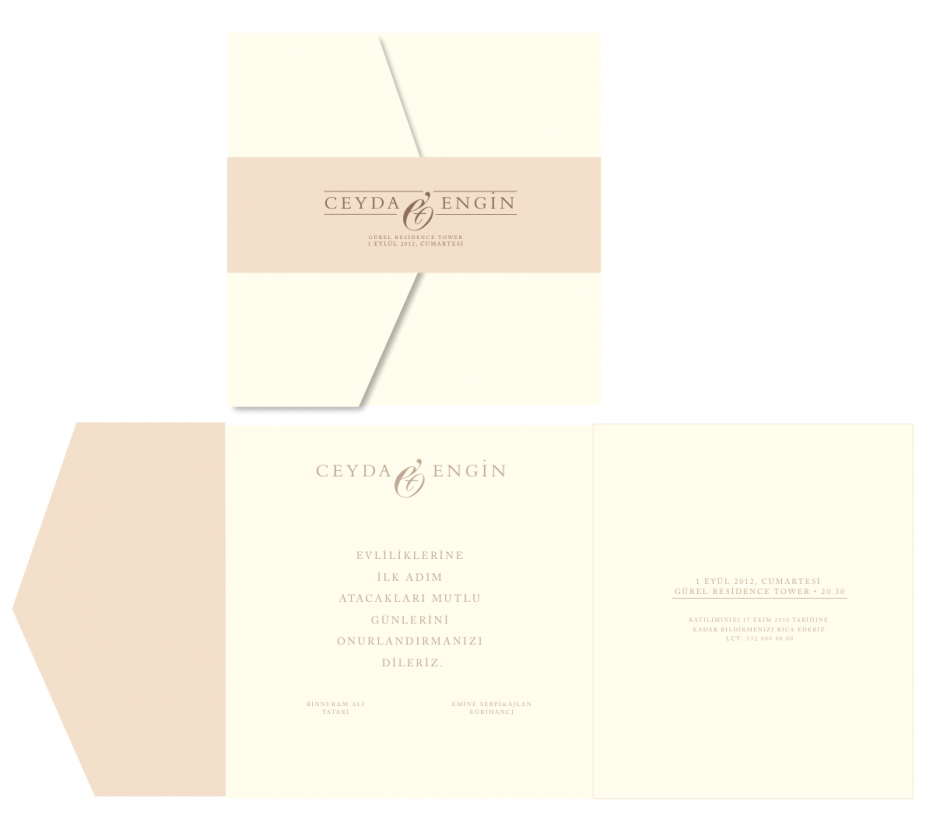 wedding invitation design
